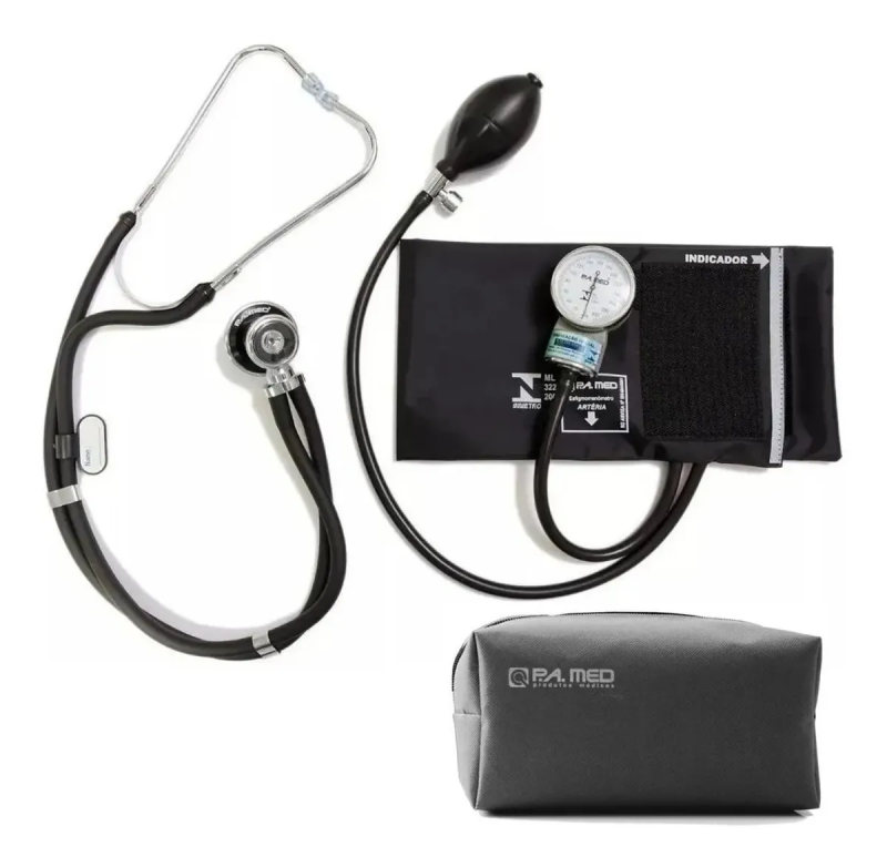 APARELHO DE PRESSÃO COM ESTETOSCÓPIO DUPLO PAMED