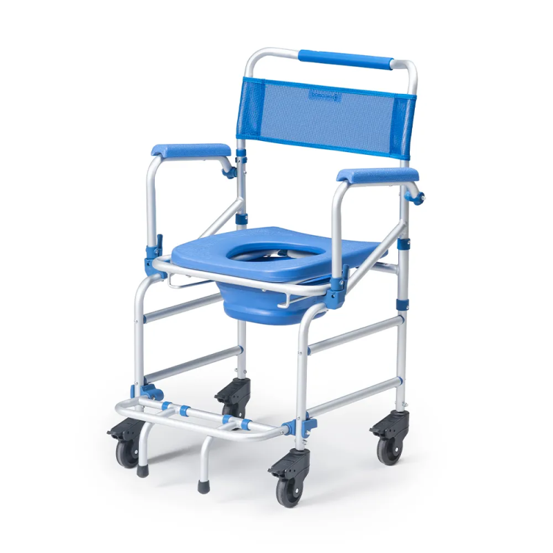 CADEIRA DE BANHO EM ALUMÍNIO 135KG D55 DELLAMED